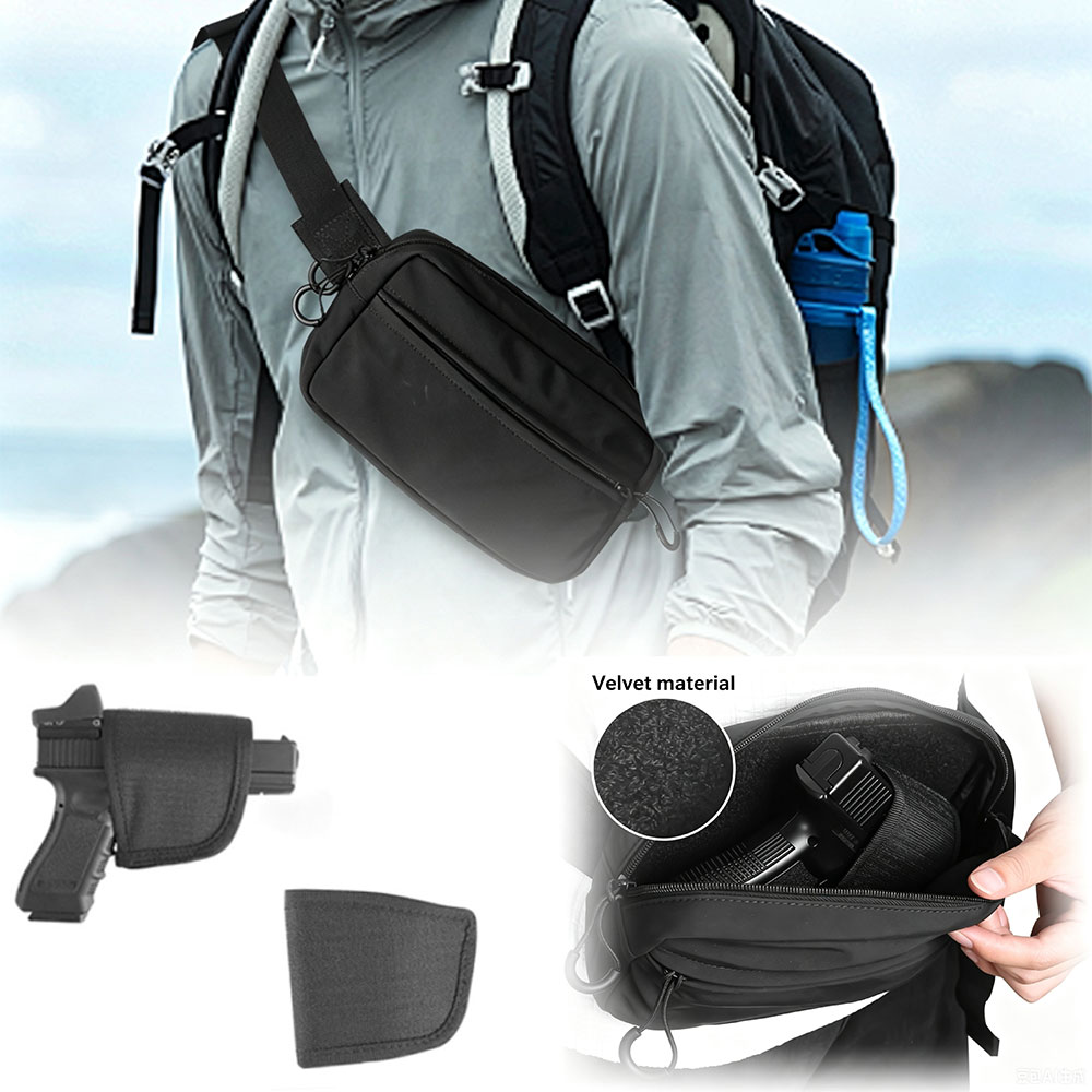 Edc Carry Holster - Concealed Carry Waist Bag Tactical Fanny