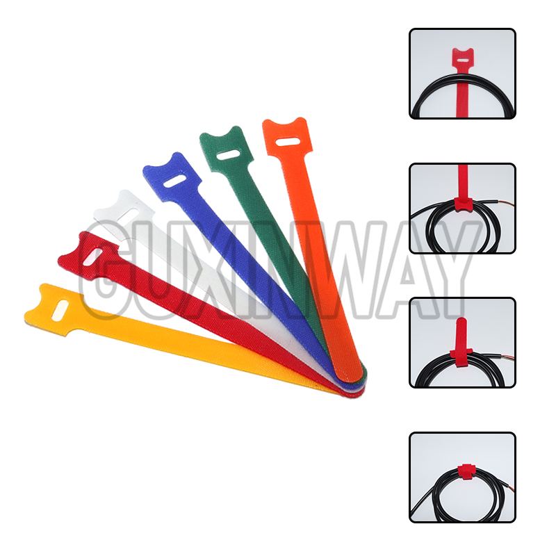 Gear Tie Reusable - 50pcs Reusable Hook and Loop Cable