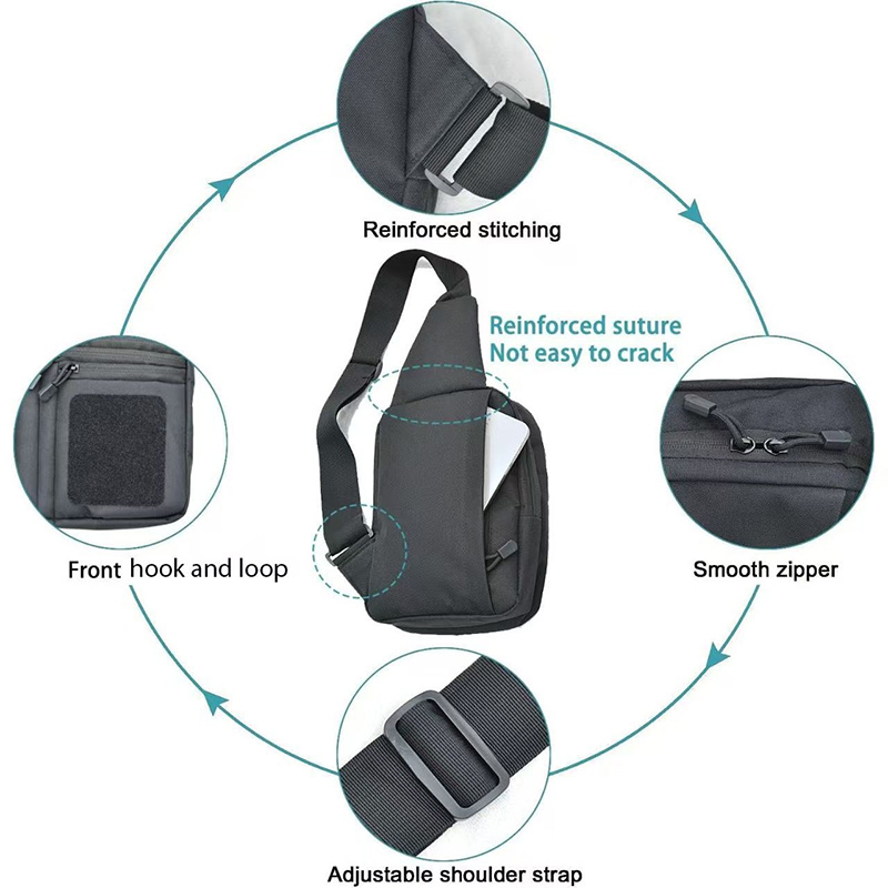 Tactical Pistol Gun Bag Concea - огляд і ціна Edc Concealed Carry Sling Bag