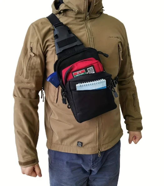 Tactical Concealed Carry Sling - огляд і ціна Edc Concealed Carry Sling Bag