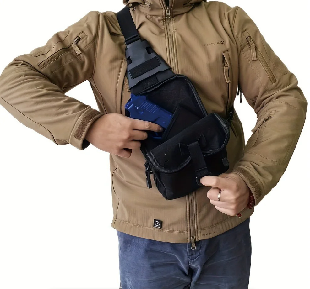 Tactical Concealed Carry Sling - огляд і ціна Edc Concealed Carry Sling Bag
