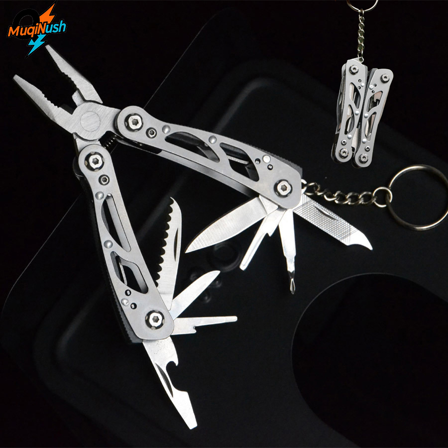 MuqiNush 12 In 1 Mini Keychain - огляд і ціна Edc Carry Pliers