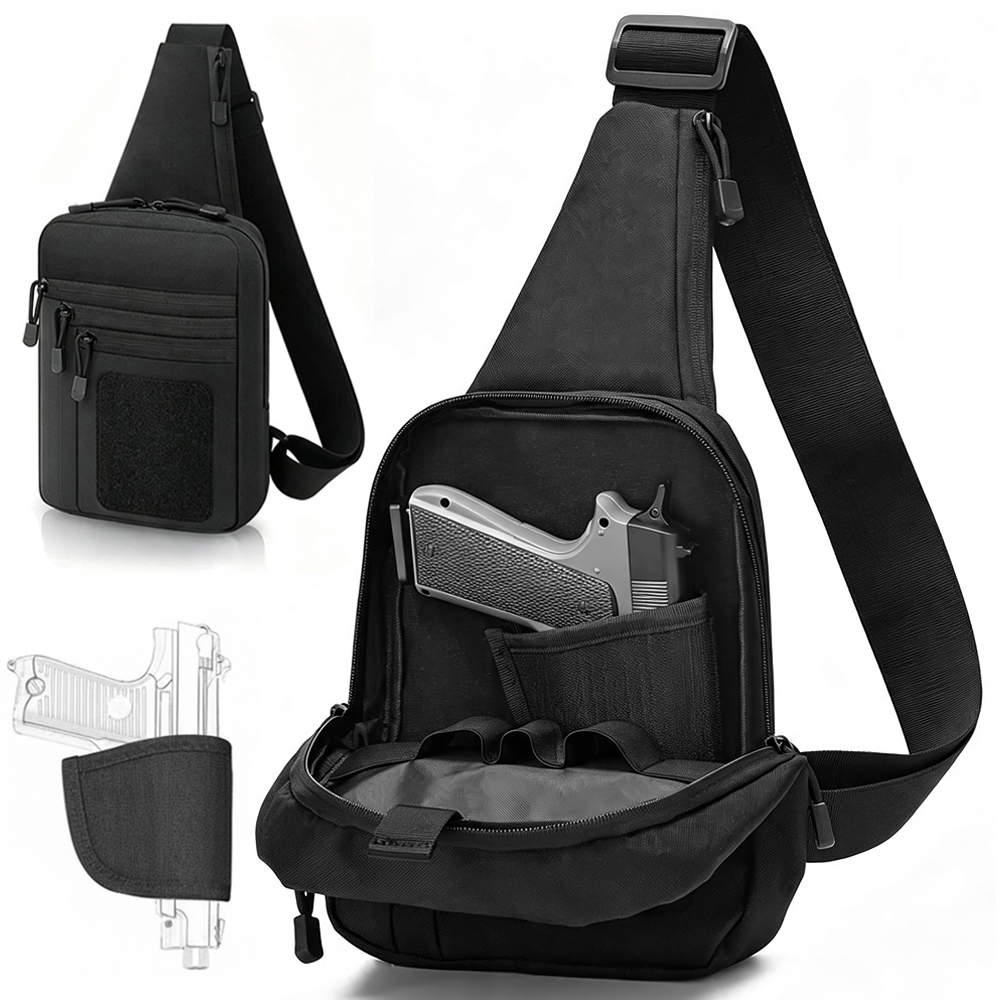 Concealed Carry Chest Gun Bag  - огляд і ціна Edc Concealed Carry Sling Bag