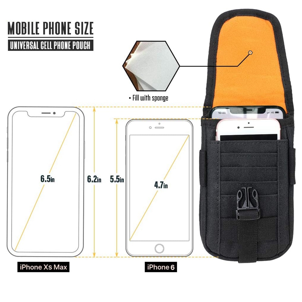 Tactical Phone Pouch Molle,Sma - огляд і ціна Edc Carry Holster