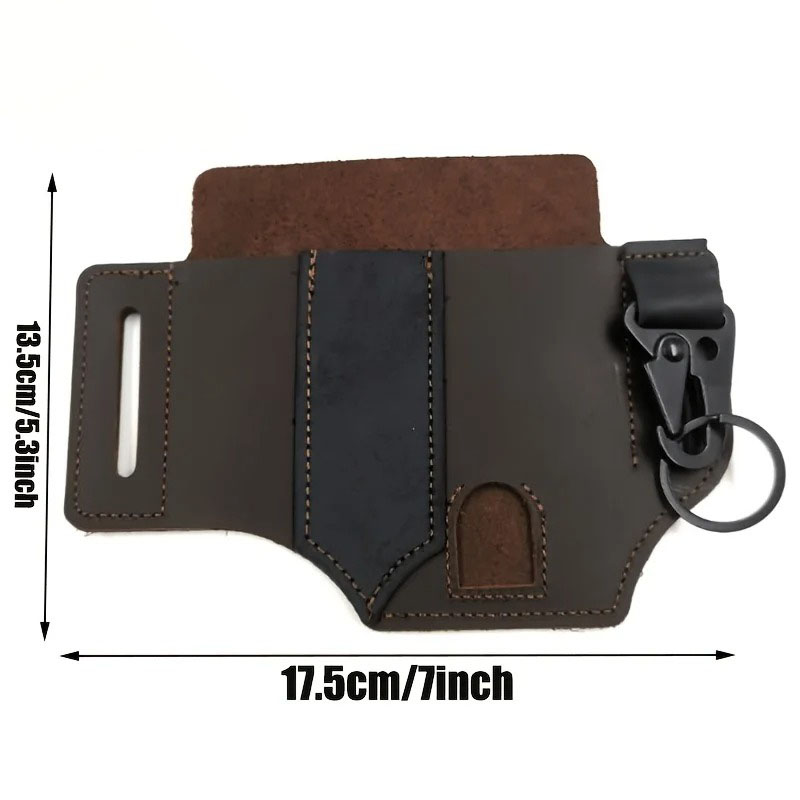 PU Leather EDC Belt Multitool  - огляд і ціна Edc Carry Holster