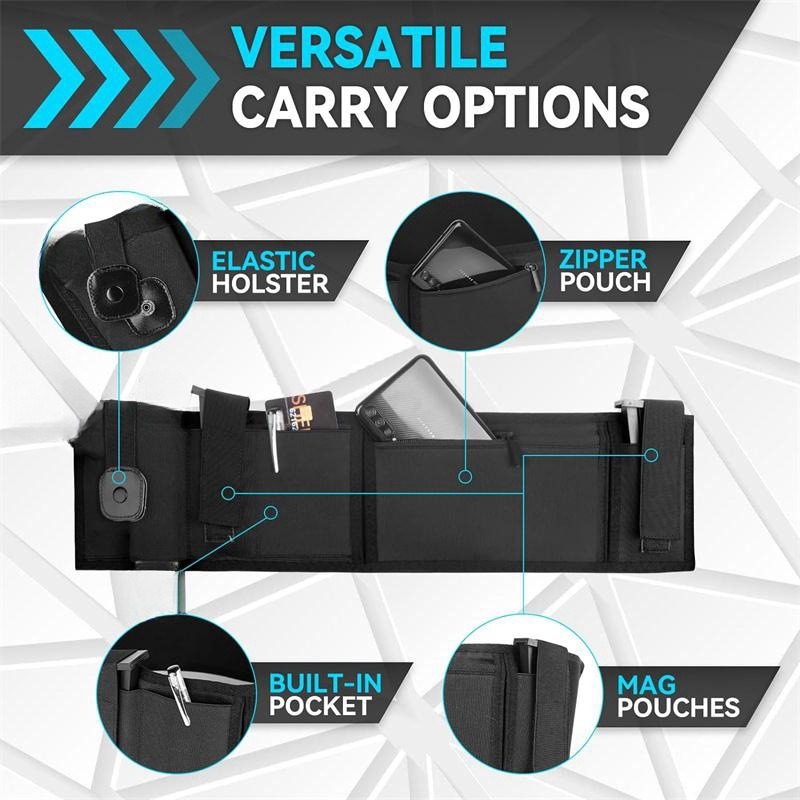 Belly Band Gun Holster Conceal - огляд і ціна Edc Carry Pistols