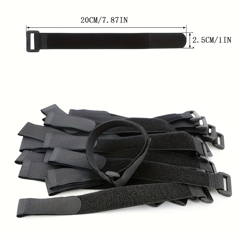 25/50pcs Adjustable Hook and L - огляд і ціна Gear Tie Reusable