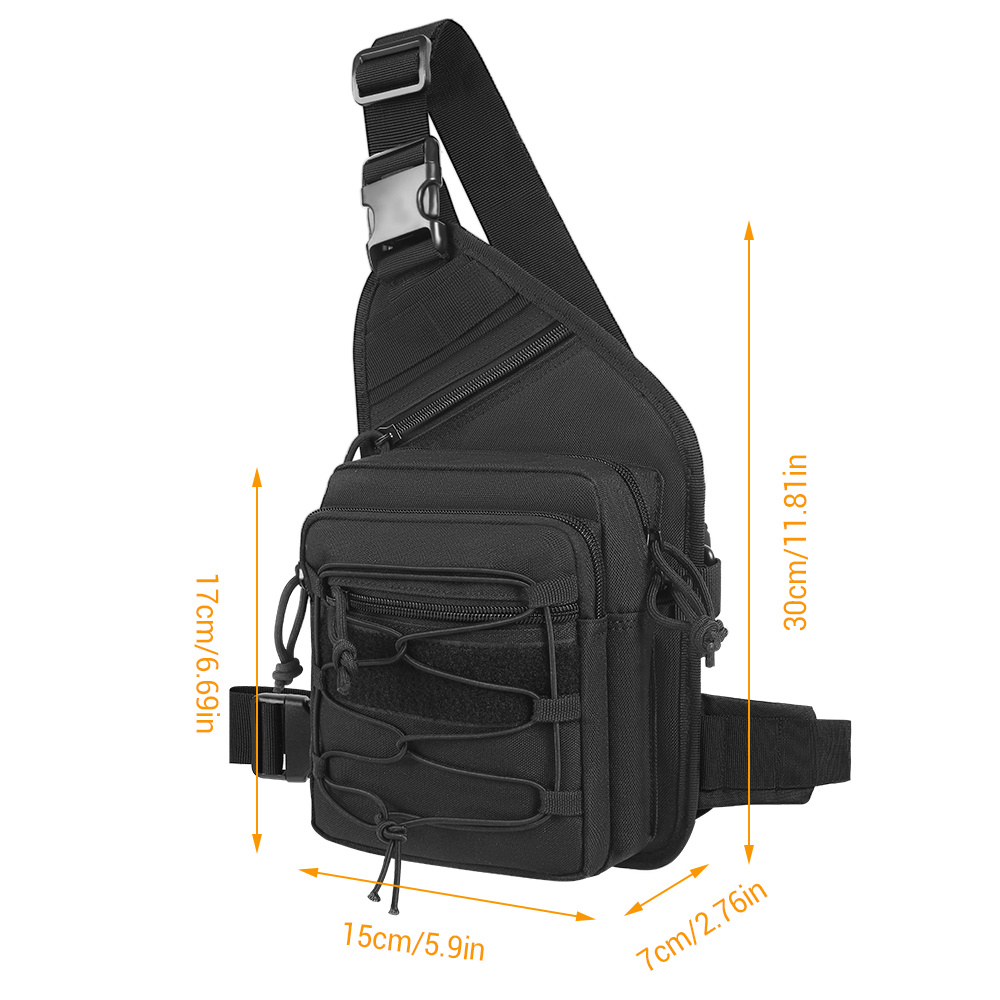 Concealed Carry Bag Tactical C - огляд і ціна Edc Concealed Carry Sling Bag