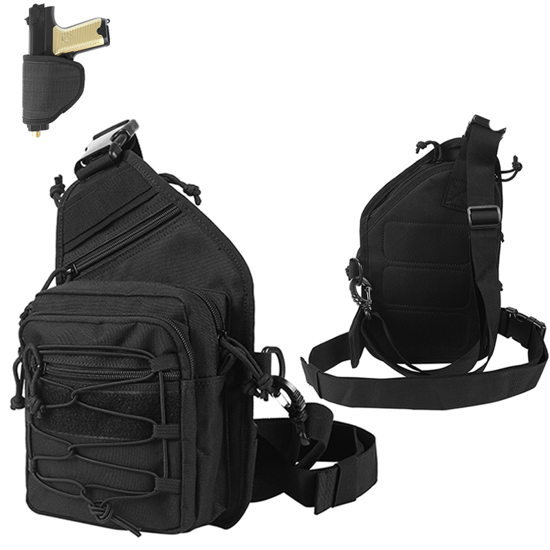 Concealed Carry Bag Tactical C - огляд і ціна Edc Concealed Carry Sling Bag