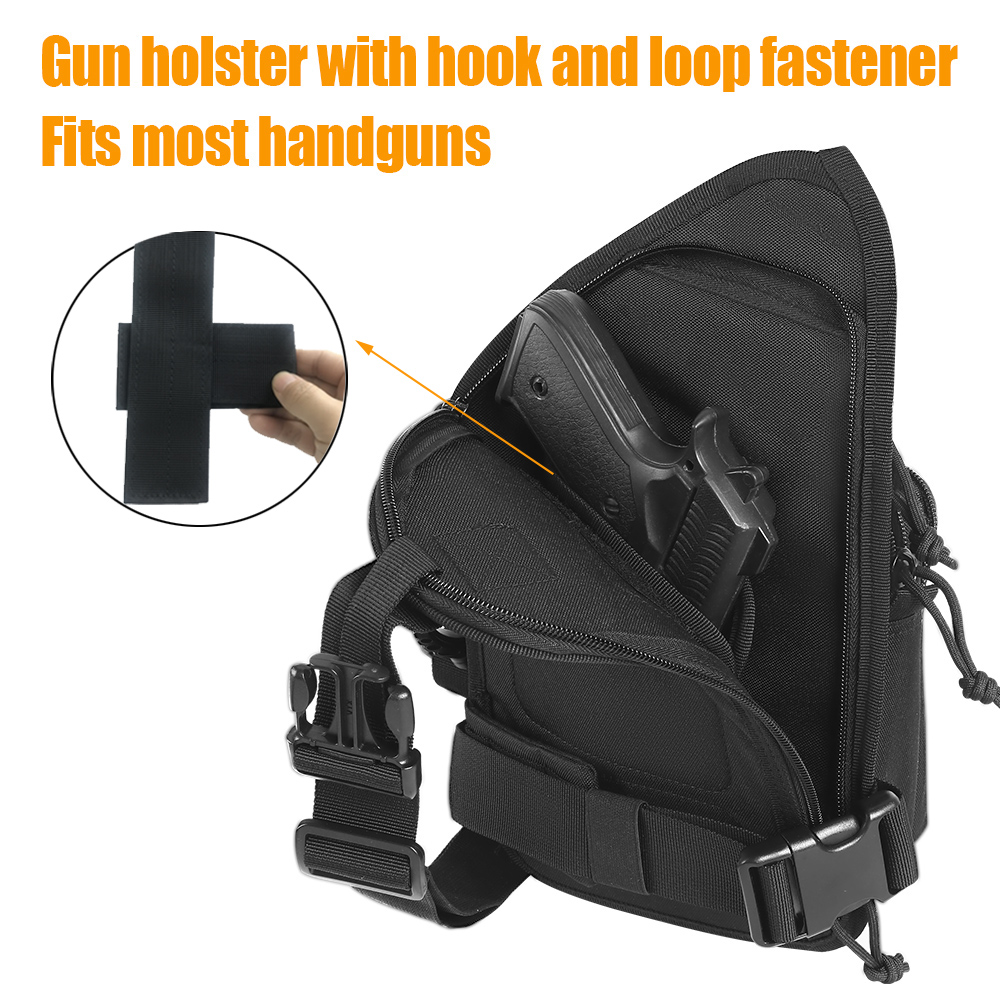 Concealed Carry Bag Tactical C - огляд і ціна Edc Concealed Carry Sling Bag
