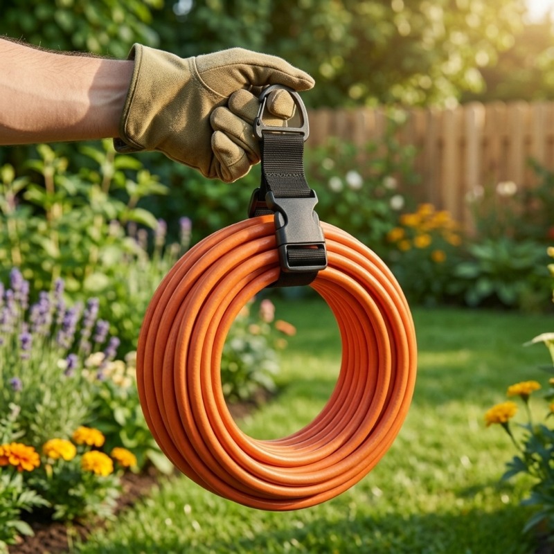 4 PCS Adjustable Garden Hose S - огляд і ціна Gear Tie Reusable