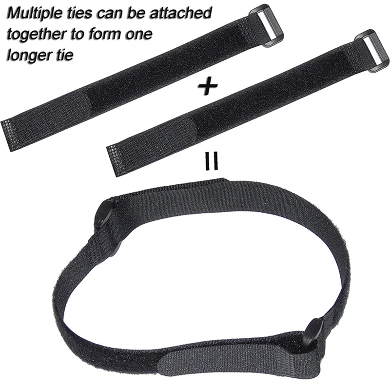 10 PC 2*50cm Reusable Fastenin - огляд і ціна Gear Tie Reusable