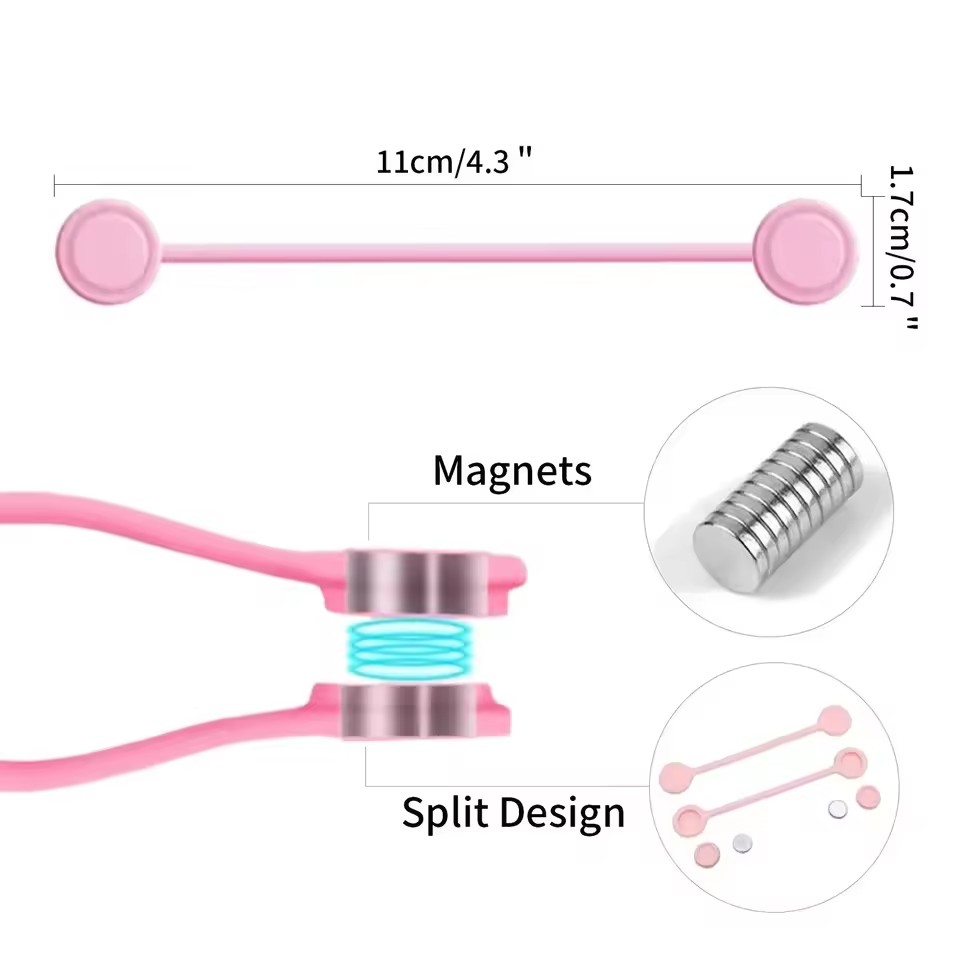 Silicone Magnetic Cable Ties S - огляд і ціна Gear Tie Reusable