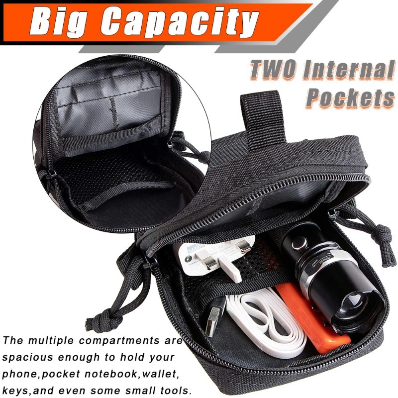 Tactical MOLLE EDC Utility Wai - огляд і ціна Edc Carry Holster
