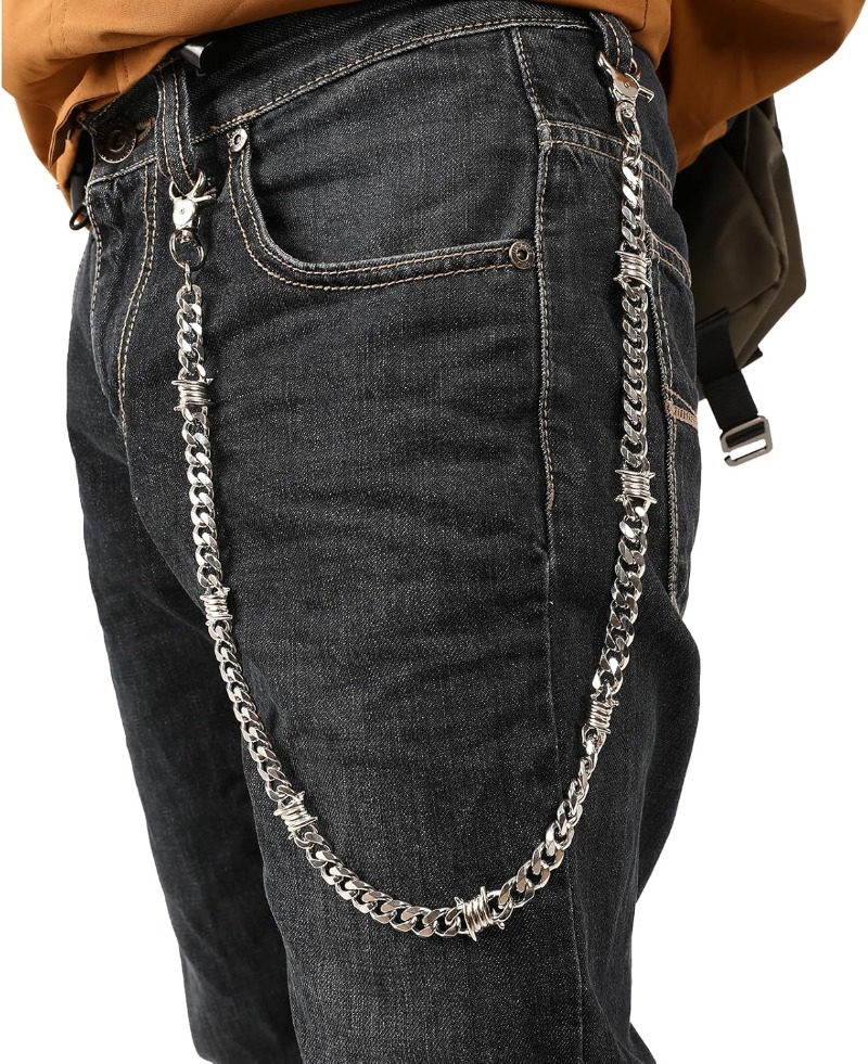 Biker Wallet Chain for Men Boy - огляд і ціна Wallet Slim Titanium