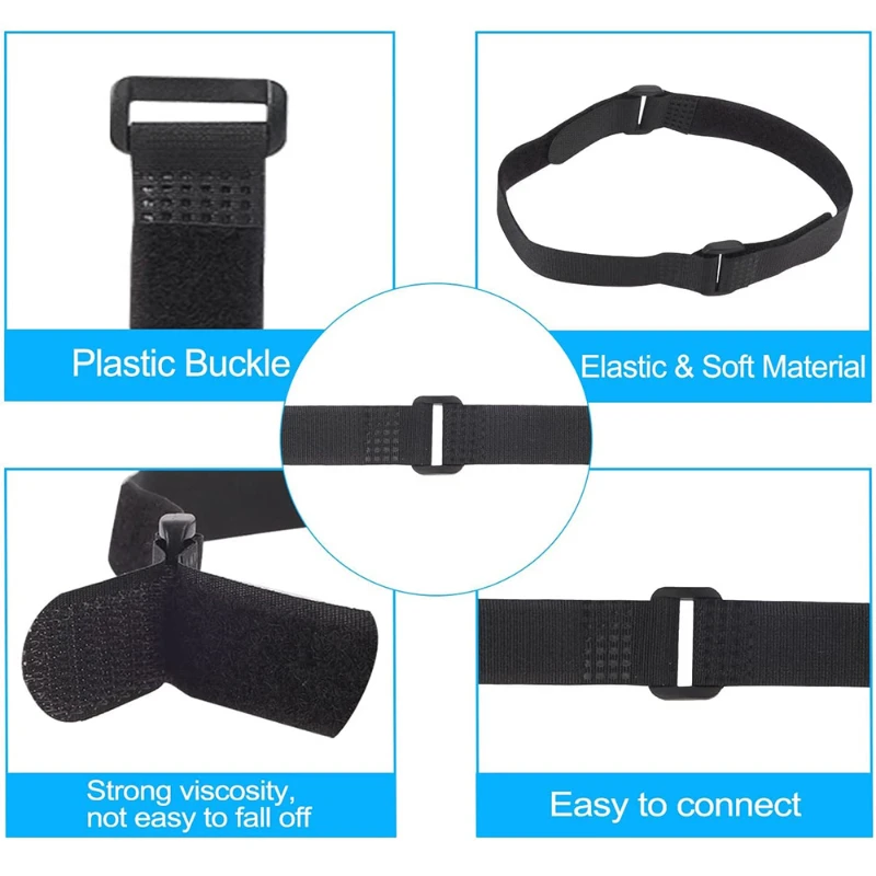 5pcs 2.5*30cm Bike Tie Fixed S - огляд і ціна Gear Tie Reusable